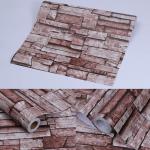 CLASSIC Style 3D Brick Self-adhesive Vinyl Wallpaper for Hotel/Coffee Shop