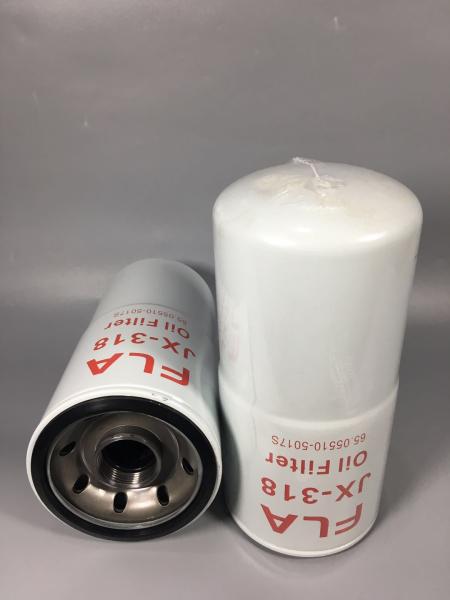 Buy cheap Excavator engine parts,DAEWOO engine oil filter LF670 65.05510-5020B for D1146 DH215-9/DH220-9/DH225-9 from wholesalers