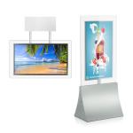 Ultra Thin Window Display 43" 55" LCD Monitor Dual Sided 350nits + 700nits