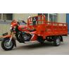 Buy cheap OEM Petrol 250CC 200CC Cargo Tricycle , Chinese 3 Wheel Motorcycle With Shaft Drive from wholesalers