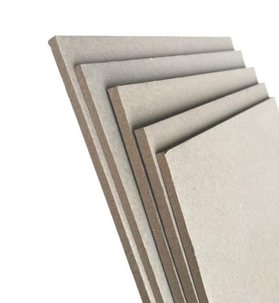 Buy cheap Custom printed superior quality thick cardboard sheets: Core hard grey paperboard from wholesalers