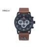 Buy cheap BARIHO Men's Quartz Watch Unisex Weekender Black Brown Leather Strap M542 from wholesalers
