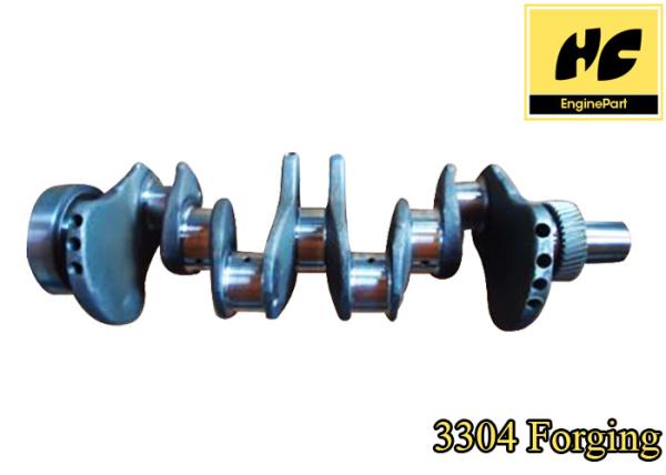 Buy cheap HRC46 - 52 Hardness 3304 4N7692 Forged Steel Crankshaft 6 Cylinder Engine Parts from wholesalers