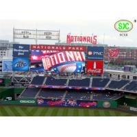Buy cheap Big High brightness p10 outdoor Stadium LED Display Media Wall for Sports Hall / Field product