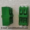 Buy cheap Duplex Flangeless Fiber Optic Adapters Green FTTH Optical LC APC Adapter from wholesalers