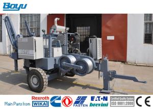 Wholesale 60kN Diesel 77kw 103hp Hydraulic Puller Machine for Overhead Stringing from china suppliers