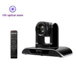 Full HD1080p 19200bps 10X Wide Angle PTZ Camera For Education
