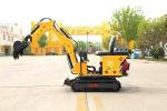 0.8t Elevator-Accessible Crawler Mini Excavator For Construction