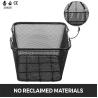 Buy cheap Black Supermarket Shopping Basket Custom Logo Steel Hand Basket from wholesalers