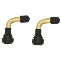 Buy cheap Snap In Motorcycle Metal Valve Stems PVR50 Bend 80° Or 90° 30MM Size OEM product