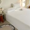 Buy cheap Customized Pure Cotton 60S 200TC Bed Linen Solid Color 133*72 Bed Sheet Set for Home Hotel from wholesalers