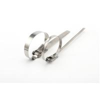 Buy cheap Universal Stainless Steel Banding Strap , 10mm Stainless Steel Metal Cable Ties product