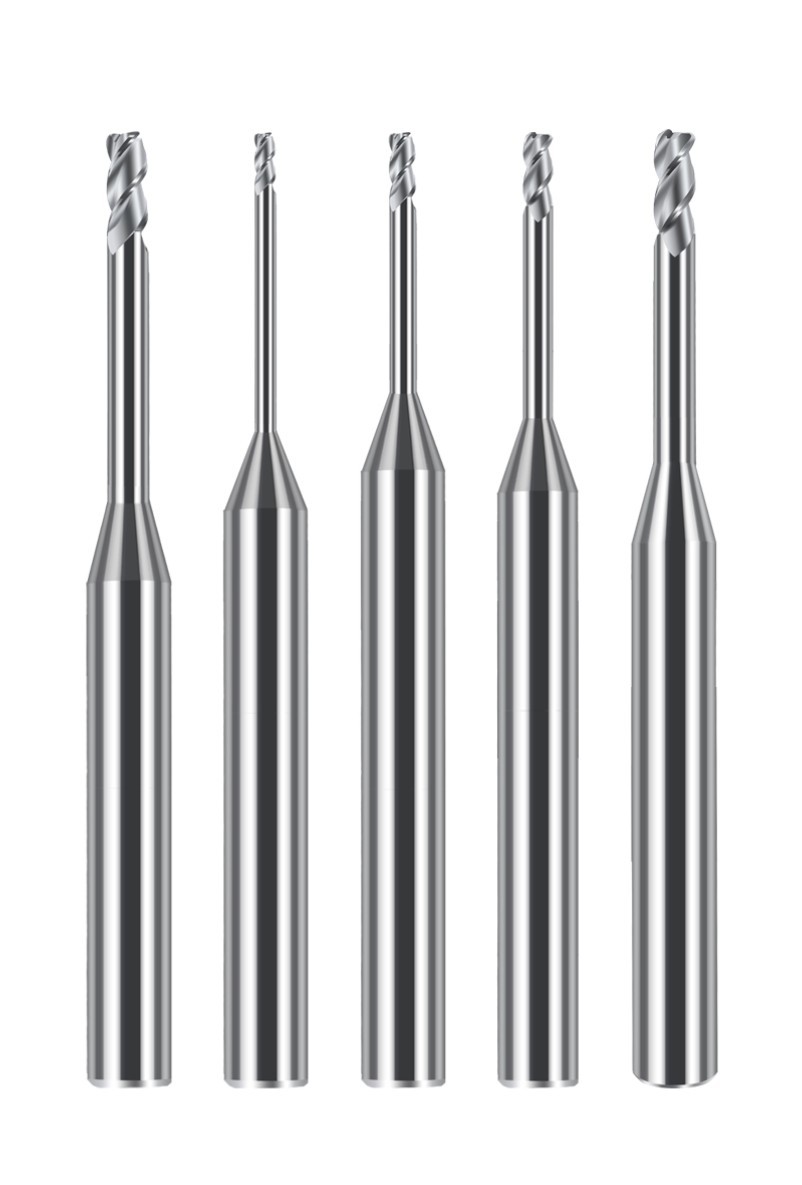 Precision Aluminium Milling Cutters Tungsten Carbide Tools For Aluminum Alloy Cutting