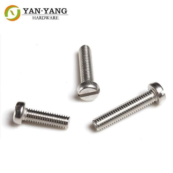Buy cheap High Quality Stainless steel machine screw with cylindrical head with round head from wholesalers