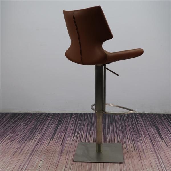 Buy cheap Brushed Stainless Steel Frame 113cm Adjustable High Stool from wholesalers