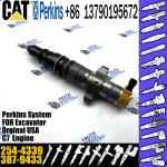 USA genuine C9 Common Rail Injector 254-4339 10R7222 387-9433 382-2574 387-9433