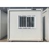 Buy cheap White Mobile Container Homes Environment Friendly Assembly 6000mm * 2438mm * 2896mm from wholesalers