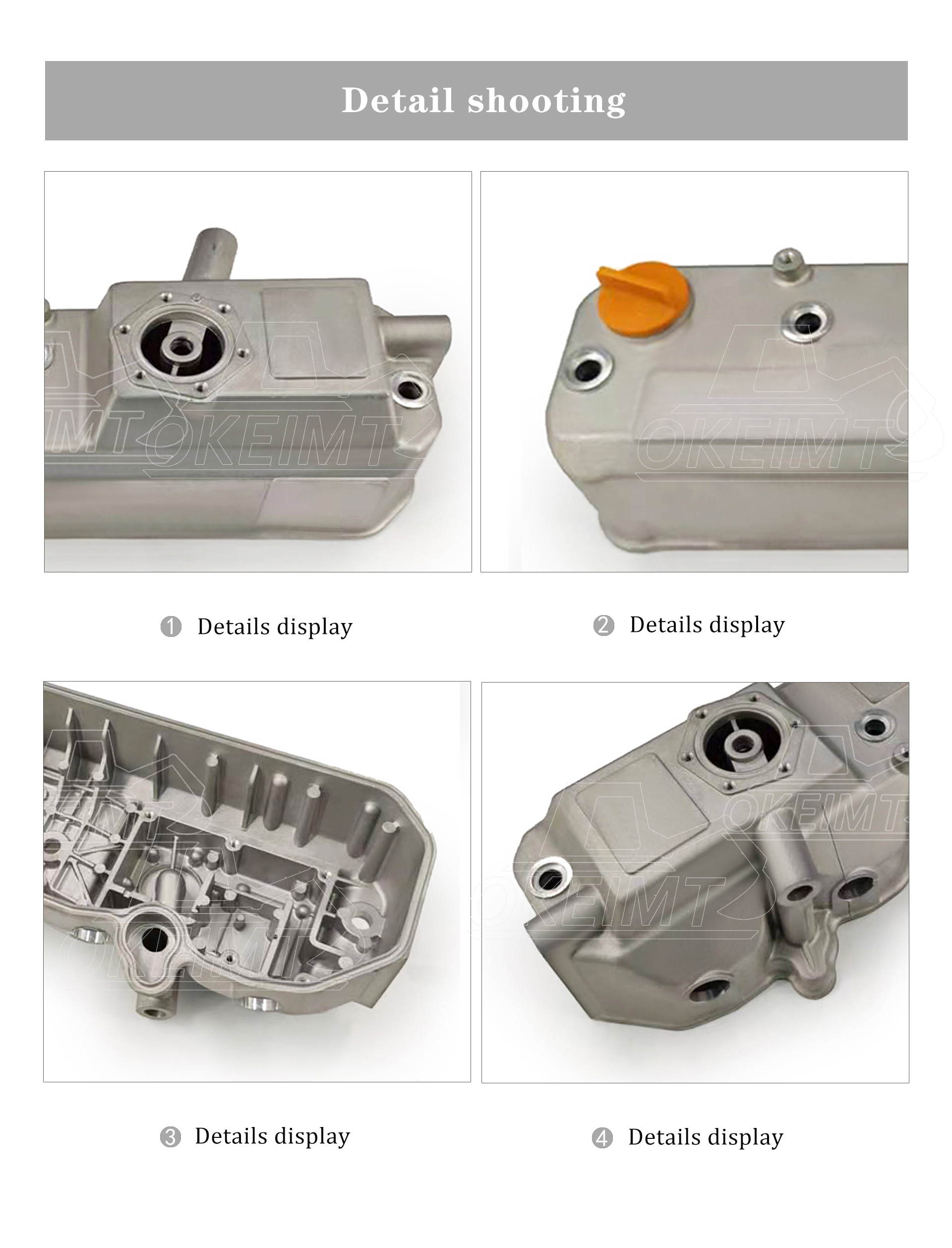 4TNV94 High Quality Valve Chamber Cover For Yanmar Engine Spare Parts