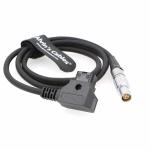 Flexible Soft Thin Power Cable for Red Epic Scarlet D Tap to 1B 6 Pin Female