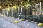 Australian Standard Temporary Fence 1.8M*2.2M With Bracket Removable Wire Mesh