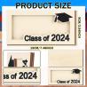 Buy cheap Graduation Money Holder Wooden School Graduation Card Box Cash Holder Money Wallet for Graduation DIY Birthday Present from wholesalers
