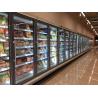 Buy cheap Open Glass Door Merchandiser Refrigerator 220v-240v Voltage 2050mm height from wholesalers