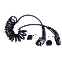 Buy cheap 32A 250V 7kW Type 1 To Type 2 EV Charging Cable IEC 62196-2 Mode 3 Charging product