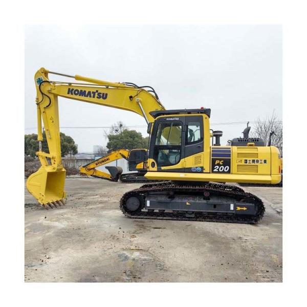 Buy cheap Original Hydraulic Valve Used 20 Ton Crawler Chain Komatsu PC200-8 Excavator in Japan from wholesalers