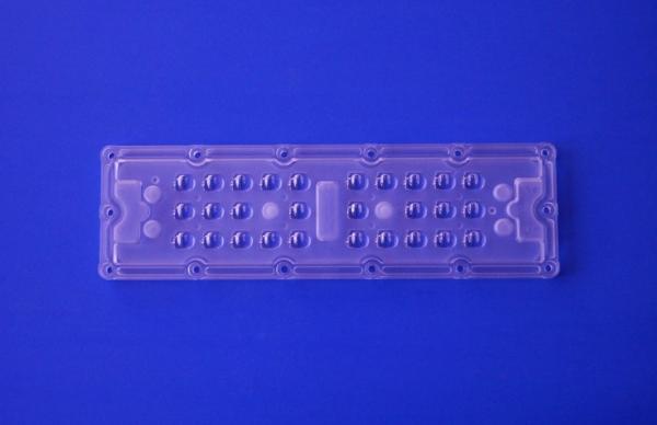 Buy cheap SMD 3535 Led Street Light Lens , 28 In 1 80x150 Degree Led Optical Lens from wholesalers