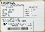 Yaskawa Industrtial Servo Drives SGDB-15ADG Brand Original New
