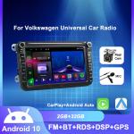 Bluetooth Android 10.1 Car Radio 1GB RAM Audio Stereo VW Car Radio
