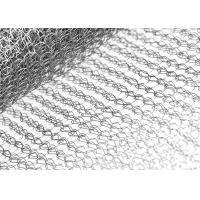Buy cheap 316L PTFE Corrugated Co Knitted Wire Mesh 50Kg/M3 Yuanqiao product