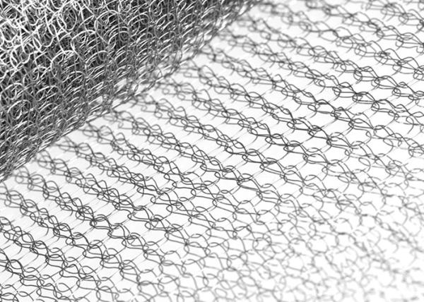 Buy cheap 316L PTFE Corrugated Co Knitted Wire Mesh 50Kg/M3 Yuanqiao from wholesalers