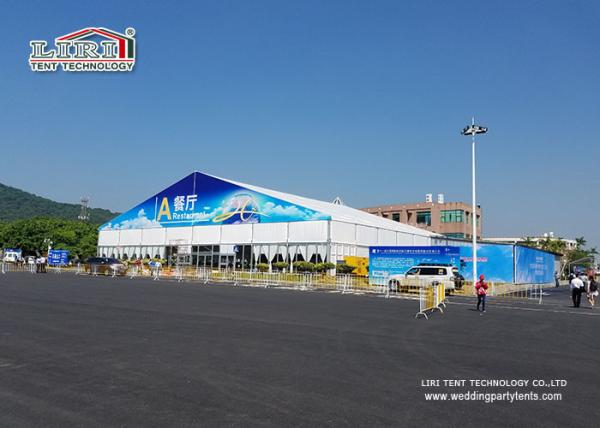 Buy cheap Aluminum Frame PVC Roof Big Exhibition Tent For Out Event Or Catering from wholesalers