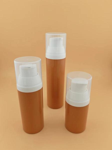 Buy cheap 15ml 30ml 50ml Plastic Clear Airless Pump Cosmetic Bottle For Cosmetic Packaging from wholesalers