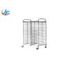 Buy cheap RK Bakeware China Foodservice NSF 800 600 Stainless Steel Commercial Baking Tray Oven Rack Bakery Trolley from wholesalers