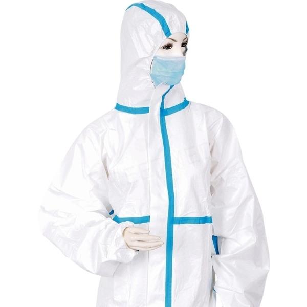 Buy cheap Anti Static 70g 170cm White Disposable Coveralls from wholesalers