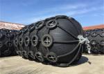 Floating Marine Fender Yokohama Pneumatic Natural Rubber Fender With Chain Net