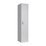 Single Doors Metal Locker Cabinet Thickness 0.6mm Steel Office Furniture