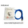 Buy cheap 45mm Anti Vandal Panel Mount Trackball Mouse SUS304 Stainless Steel Ex IbIIB T6 Protection from wholesalers
