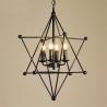 Buy cheap American Iron frame star industrial chandelier for kitchen dining room decor retro bar chandelier(WH-VP-119) from wholesalers