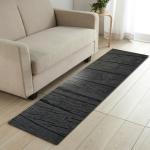 Wood Grain Absorbent Door Mat 40*120cm 60*180cm Bedroom Floor Carpets