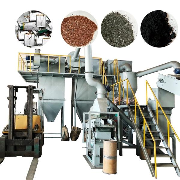Buy cheap Recycle Alkaline and Zinc Carbon Batteries with Waste Dry Cell Battery Recycling Machine from wholesalers