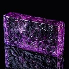 Quality Architectural Stained Glass Blocks For Display Walls Crystal Hot Fused 200mmx100mmx50mm for sale