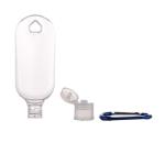 30ml Clear PETG Bottle with Screw Flip Cap for Cosmetic Plastic Bottle