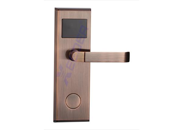 Buy cheap L1100QGH Hotel Door Locks RFID MIFARE Technology Free Engage While Locking from wholesalers