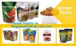 Pouch Bags, Stand up Bag Baby Food, Soups Sauces, Fish Sea Food, Ready Meals,