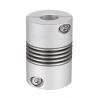 Buy cheap Aluminium Steel Bellows Shaft Coupling Clamping Motor For Indexing Step Motor from wholesalers