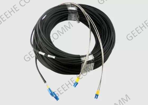 Buy cheap Multimode 3.0mm Corning OFNR Duplex Fiber Optic Patch Cord LC To LC 100M from wholesalers