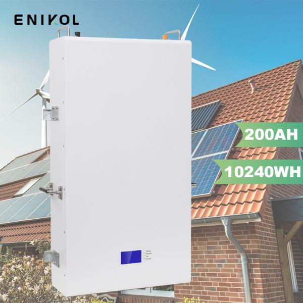 Buy cheap Solar Wall Mounted 48v 200ah Lifepo4 Battery Lithium Ion Battery 10kwh from wholesalers